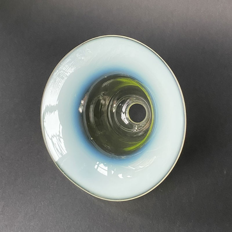 Vaseline Glass Lamp Shade for Art and Craft Lamp