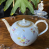 Meissen Porcelain Tea Service Decorated with Floral Spray and Insects