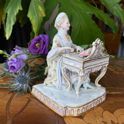 Meissen Porcelain Figure of one of Five Senses "Hearing"