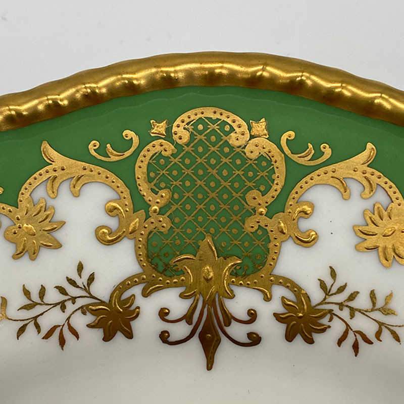 Sucrier Ancien Canard Plaqué Or 24K - Turnwald Suisse