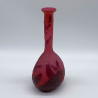 Emile Galle Bulbous Body with Long Neck Cameo Glass Vase