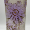 French Art Nouveau Acid Etched Overlaid Cameo Glass Vase