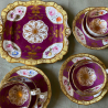 English Early Copeland Spode Part Tea and Coffee Set Decorated with Floral Design
