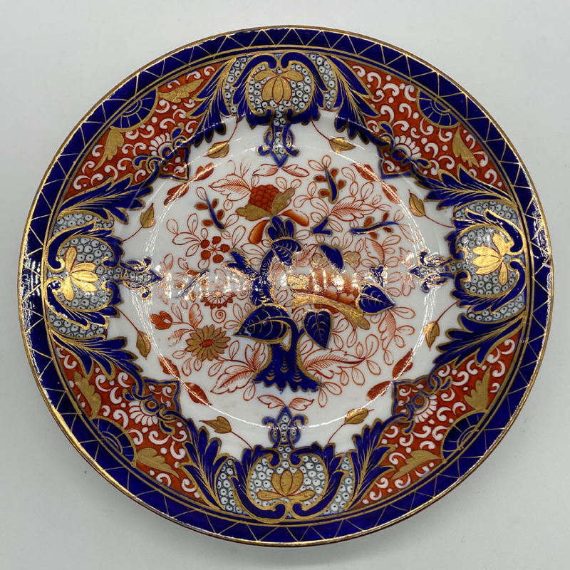  CROWN DERBY オールドイマリ2451プレート 大皿　額縁 Royal Crown Derby Porcelain Imari Pattern Set of Six Dessert Plates