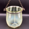 Arts and Crafts John Walsh Walsh Vaseline Glass Pendant Ceiling Lamp