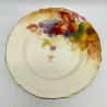 Royal Worcester Porcelain a Pair Plates Hand Painted by Kitty Blake