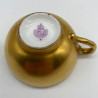 Royal Worcester Porcelain Demitasse Cup and Saucer Hand Painted Pheasants