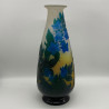 Emile Galle Cameo Glass Vase Decorated with Bell Flowers