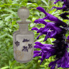 Legras Cameo and Enamelled Glass Scent Bottle and Stopper