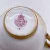 Royal Worcester Porcelain Demitasse Cup & Saucer Highland Cattle by H Stinton