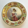 Vienna Style Porcelain Cabinet Plate, Eintagsfliege by Wagner