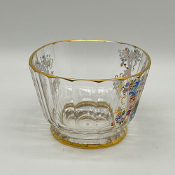 J & L Lobmeyr Enamelled Glass Bowl