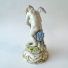 Meissen Porcelain Figure of Cupid Binding a Heart