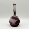 Emile Galle Cameo Glass Long Neck Formed Clematis Vase
