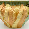 Royal Worcester Porcelain Art Nouveau Large Jardiniere, Molded Leaves with handles