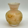 Daum Nancy Opalescent Glass with Gilded with Flower