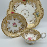 Hilditch & Hopwood Set of Four Cups and Saucers and BB Plate