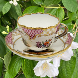 Meissen Porcelain Cup and Saucer Hand Painted...