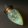 Arts and Crafts John Walsh Walsh Vaseline Glass Pendant Lamp