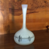 Daum Nancy Enamelled Glass Vase Dutch scene