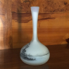 Daum Nancy Enamelled Glass Vase Dutch scene