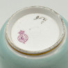 Royal Worcester Porcelain Cup and Saucer, hand Painted Bouquets