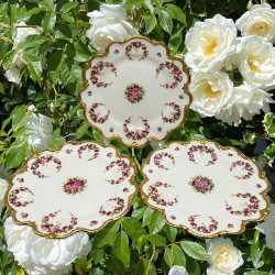 Single George Jones Crescent Porcelain Plate...