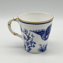 Royal Worcester a Pair of Japonism Cups and Saucers