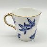 Royal Worcester a Pair of Japonism Cups and Saucers