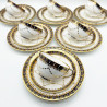 Copeland Spode Porcelain Set of Six Cups and Saucers