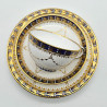 Copeland Spode Porcelain Set of Six Cups and Saucers