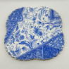 Wileman Foley China Alexandra Shape Gilded Blue Dolly Varden Trio