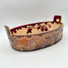 Legras Mont Joys Glass Jardinière Acid Etched and Gilded with Fuchsias