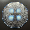 A Pair Rene Lalique Clear and Opalescent Glass Coquilles Plates No 4
