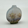 Daum Freres Miniature Glass Landscape Autumn Scene