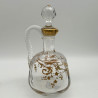 Old Baccarat Glass Liqueur Set, Comprising 1decanter, 6 Liqueur Glasses, 1 Tray