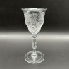 Thomas Webb & Sons Set of Six Liqueur Glasses Intaglio Cut with Morning Glory