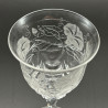Thomas Webb & Sons Set of Six Liqueur Glasses Intaglio Cut with Morning Glory