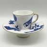 Royal Worcester Porcelain Aesthetic Movement Cup and Saucer