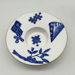Royal Worcester Porcelain Aesthetic Movement Cup and Saucer