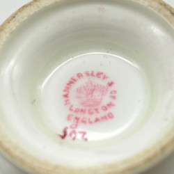 Hemmersley China part Tea Set, Decorated with Bouquets