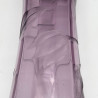 Moser Karlsbad Glass Vase Hand Cut Engraving with Tulips