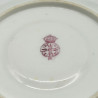 Royal Worcester Porcelain Cup and Saucer, Hand Painted with Birds, insects and Plants