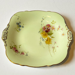 Royal Worcester Porcelain Part Tea Service Hand Painted Flowers