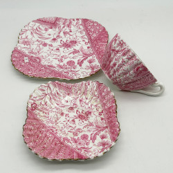 Wileman Foley China Doller Vardon Pink Trio