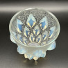 Rene Lalique Clear and Opalescent Glass Rampillion Vase