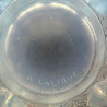 Rene Lalique Clear and Opalescent Glass Rampillion Vase