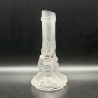 Antique Baccarat Frosted and Molded  Glass Snake Vase