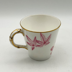 Royal Worcester Porcelain Aesthetic Movement Cup and Saucer