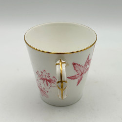 Royal Worcester Porcelain Aesthetic Movement Cup and Saucer